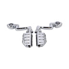 Foot Pegs for Harley Touring Dyna (1 1/4" Engine Guard Mounts)