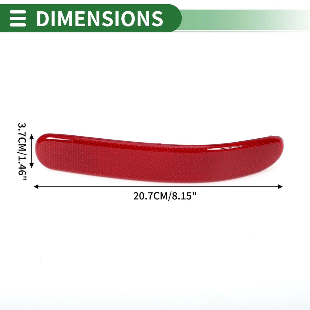 Bumper Reflector No. 51137240232 for BMW Mini Cooper Clubman R55 (2008–2014)