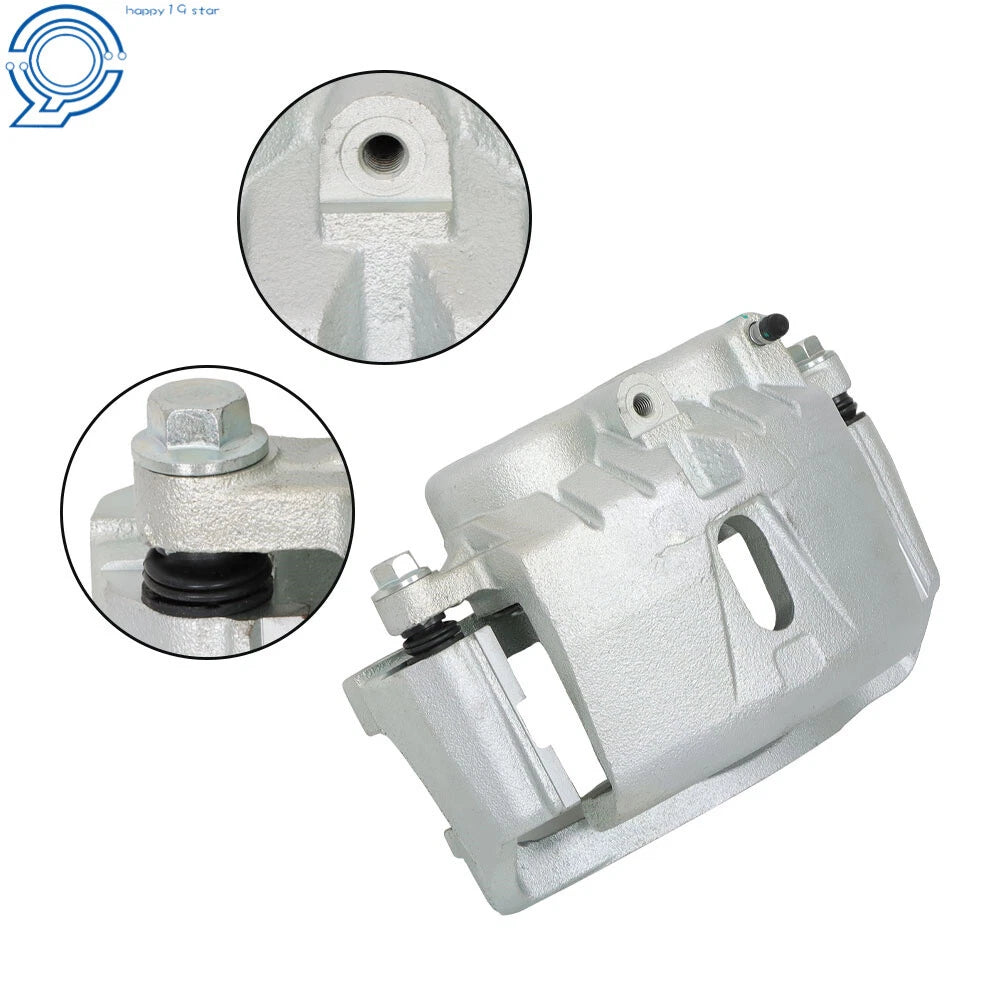 2X Front Brake Caliper with Bracket for Chevrolet Silverado Express 3500 (2003–2023)
