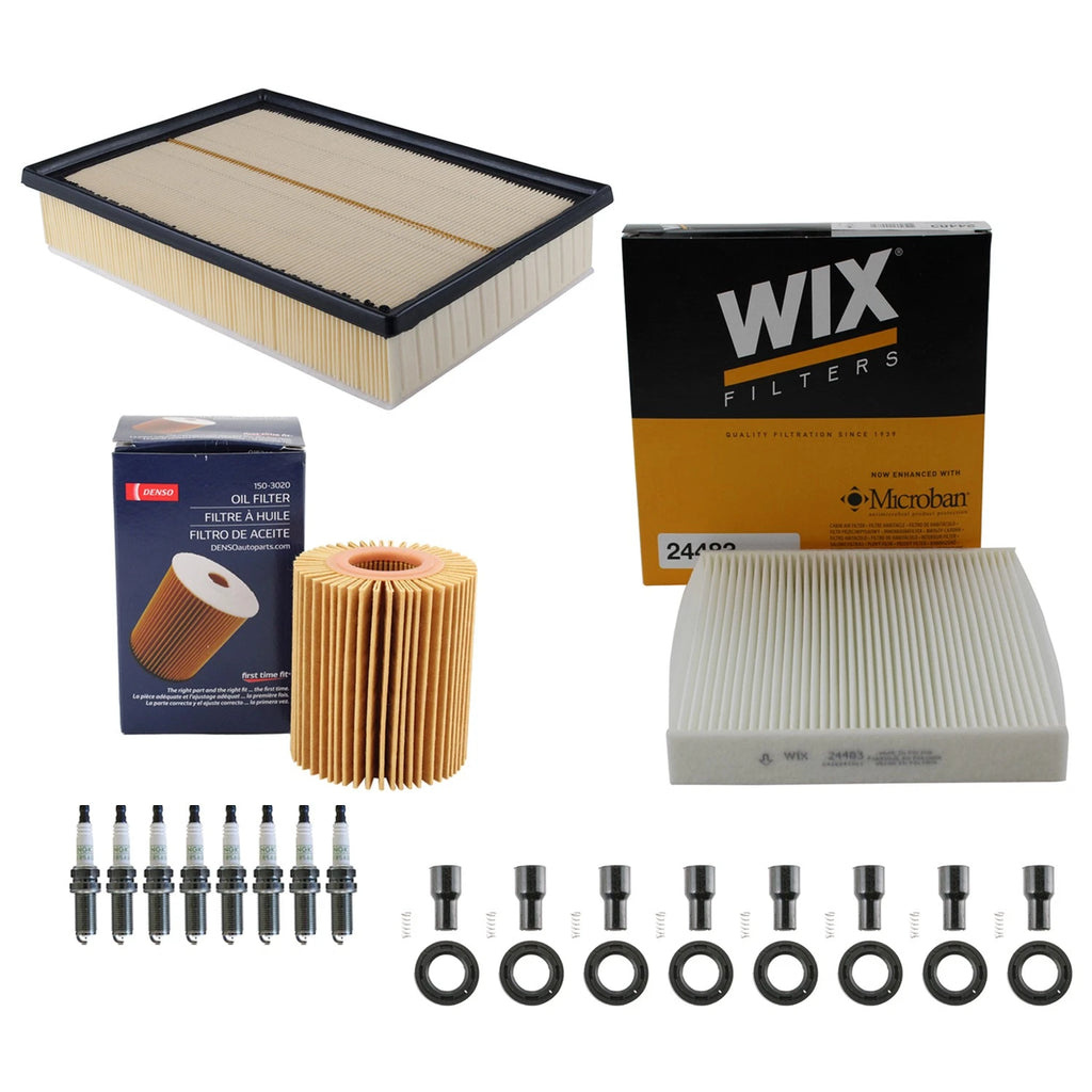 Tune Up Kit with NGK 8 Spark Plugs & Boots for Lexus GX460 (2010–2023)