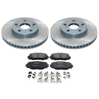 DuraGo Front Rotors & Bosch QuietCast Ceramic Brake Pads Kit for Prius (2001–2023)