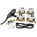 Brake Master Cylinders & Calipers W/Pads for Polaris ATP 330/500 (2004–2006)