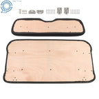 Front Black Seat Cushion for E-Z-GO Medalist TXT (1993-2013)