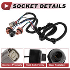 Left Tail Light Socket Wiring for Chevrolet Silverado (No. 23295977)