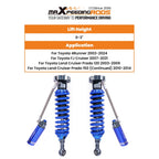 Front Reservoir Shocks w/ Adj Damping for Toyota Land Cruiser Prado (2003–2014)