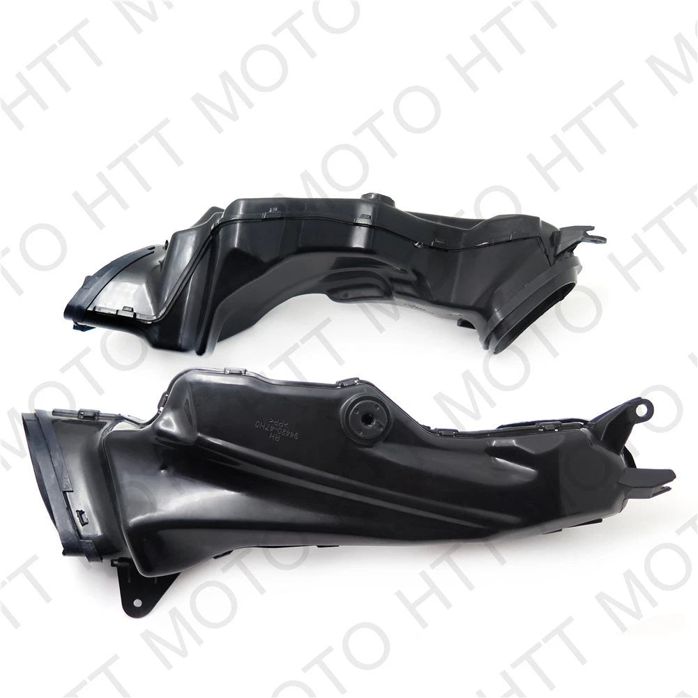 Left & Right Black Ram Air Intake Tube Duct for Suzuki GSXR 1000 (2009–2012)
