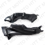 Left & Right Black Ram Air Intake Tube Duct for Suzuki GSXR 1000 (2009–2012)