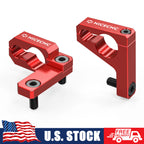 2X Dual Brake Line Clamps Holder #43462-HP1-600 for Honda TRX 450R (2006–2009) Red