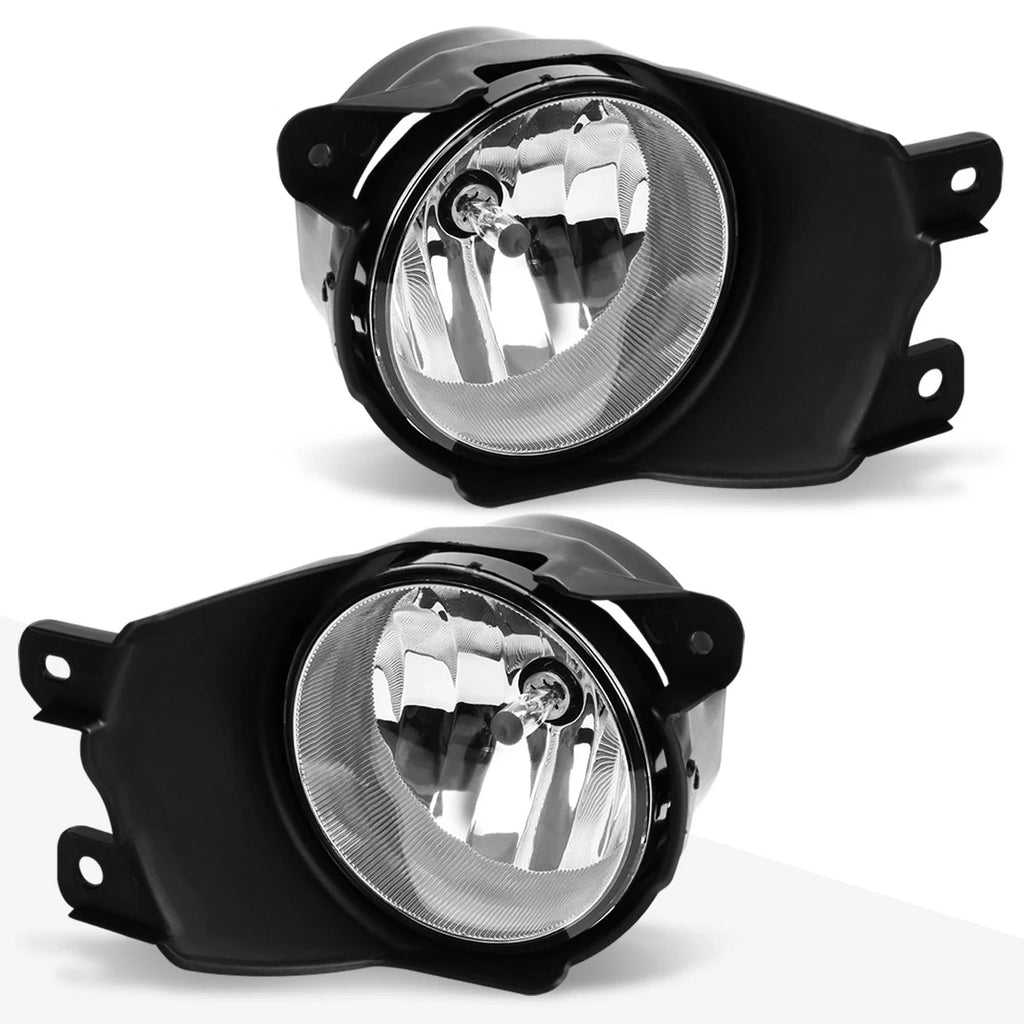 Set of 2 Clear Lens Front Bumper Fog Lights for Sequoia (2008–2016)
