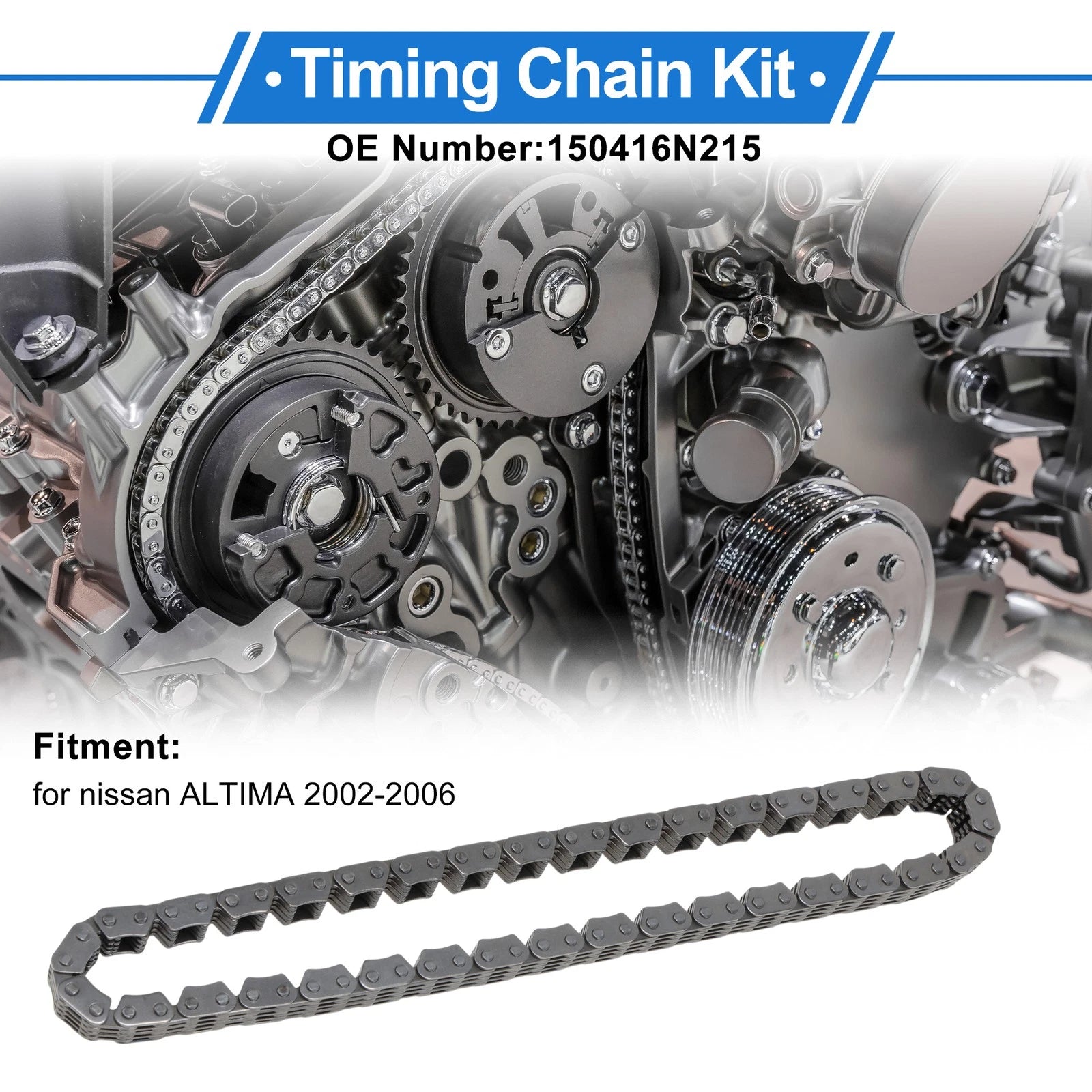 Timing Chain Kit for Nissan Altima (2002–2006) No. 150416N215