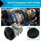 A/C Compressor with 1-Pulley for Toyota LandCruiser HJ60 (1980–1989)