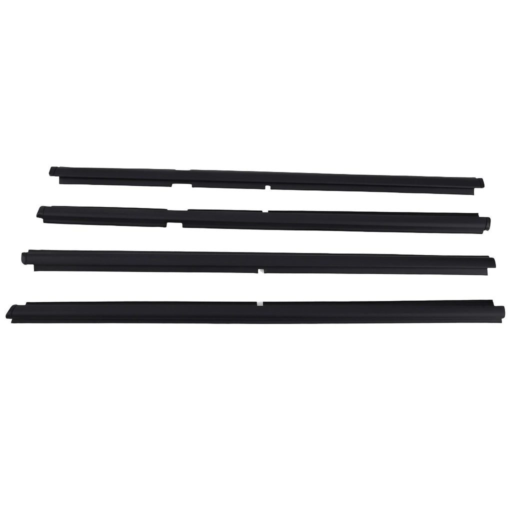 4pc Window Sweep Weatherstrip Set for Jeep Grand Cherokee (1999–2004) 55135879AF
