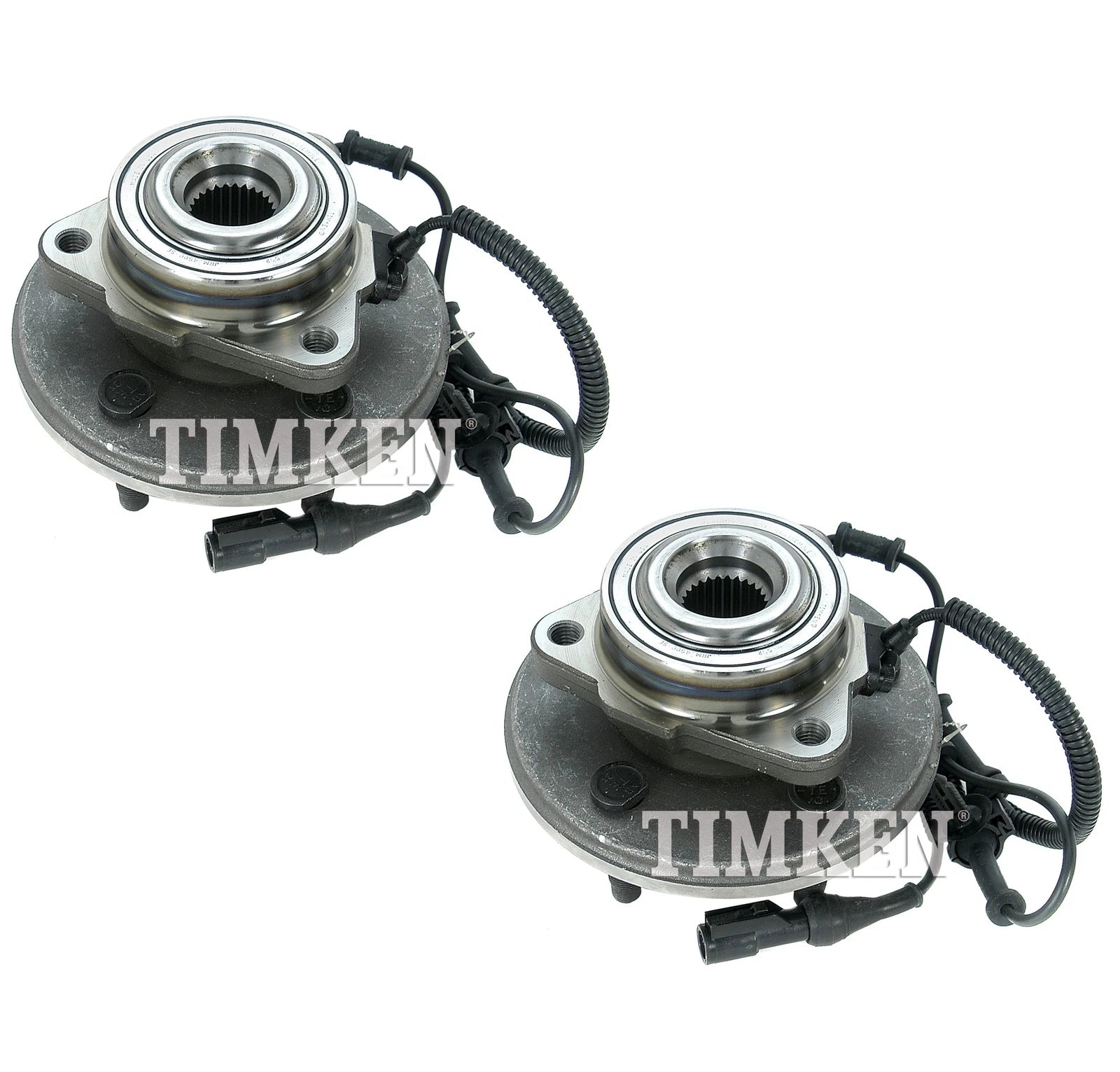 Set of 2 Front Timken Wheel Bearing & Hub Kit for Ford Lincoln Mercury (AWD)