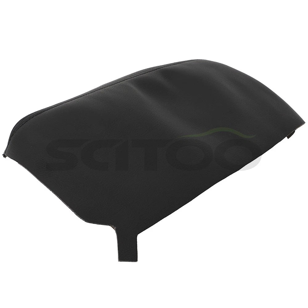 1 Pair Black Leather Center Console Armrest Cover for Acura MDX (2007–2013)