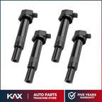 4x Ignition Coils for Hyundai Accent and Kia Rio (2006–2011)