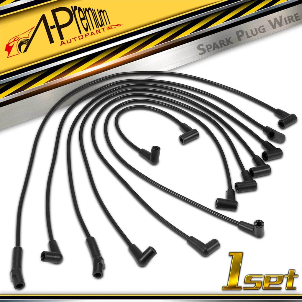 Set of 7 Spark Plug Wire Sets for Chevy Caprice (1986â1988)