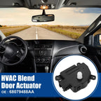 2 x HVAC Blend Door Actuators for Dodge Durango (2011-2013)
