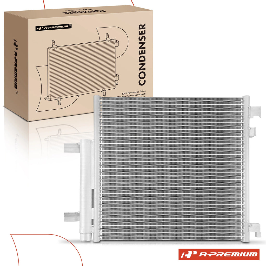 AC condenser with receiver drier & bracket for Chevy Spark (2013–2015)