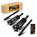 Complete Shocks Struts Coil Spring for Jeep Commander (2006–2010)