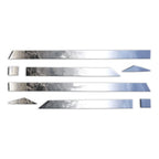Diamond Grade 8pc 2 1/4" Accent Trim for 2014-18 Chevy Silverado Reg Cab 8' Bed