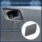 Front Left Washer Nozzle Cover Cap for Volkswagen Touareg (2007–2010) 1 Pcs