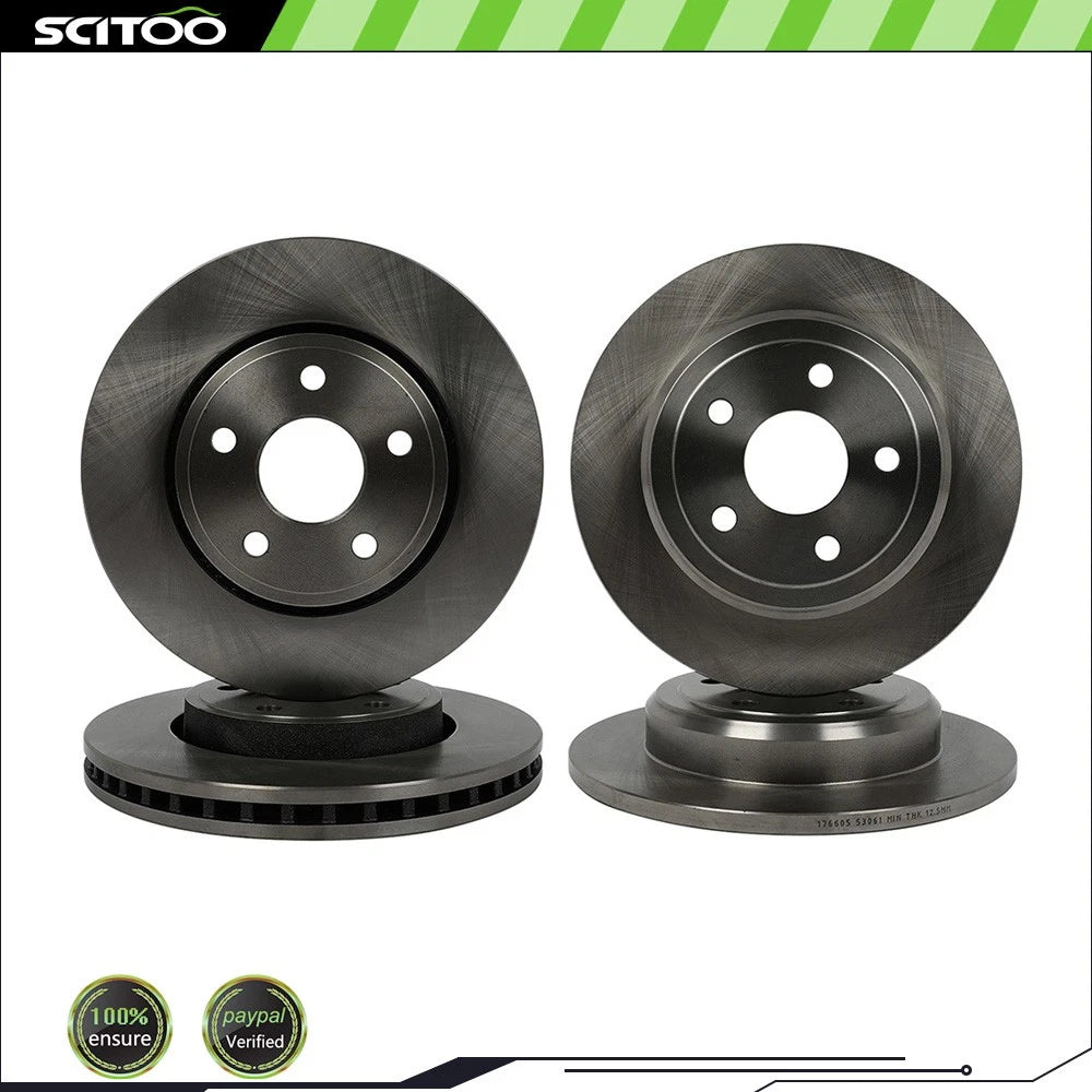 Front & Rear Brake Rotors Discs for Dodge Durango (2011–2020)