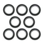 Set of 10 Deep Groove Ball Bearings 35x55x10mm Double Rubber Seals
