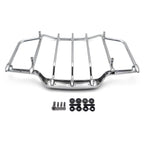 Chrome Air Wing Tour Pak Luggage Rack Rail for Harley Touring (FLHT FLHX FLHR FLT)