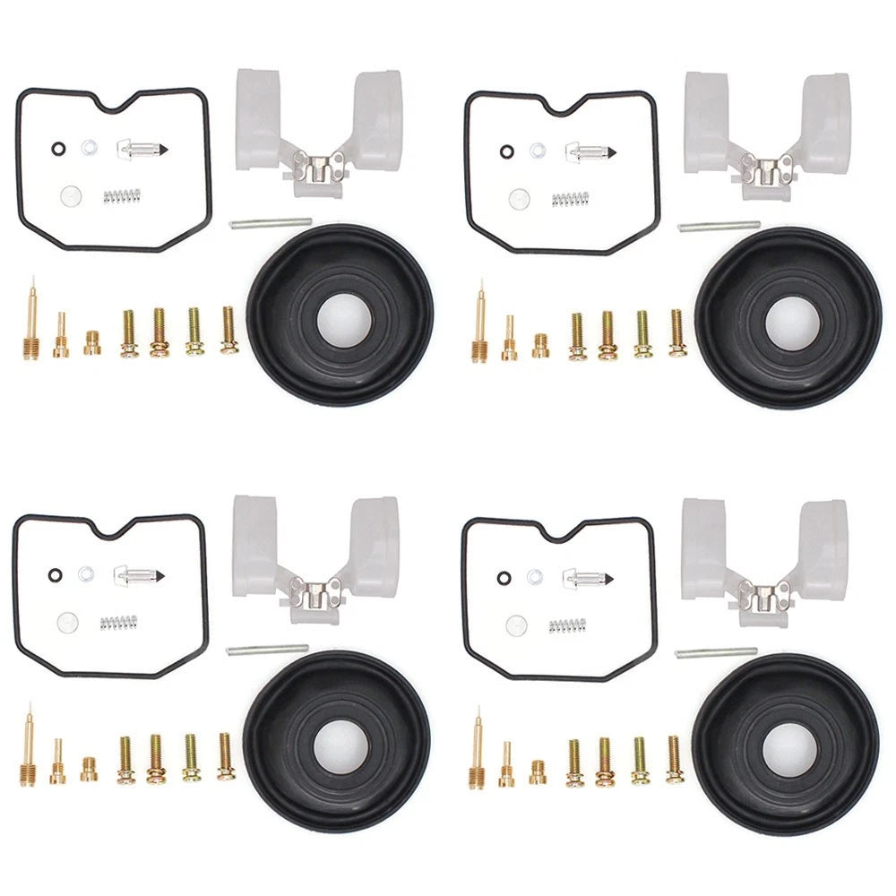 4X Carburetor Kit Diaphragm Plunger for Kawasaki EN500 (1996–2009)