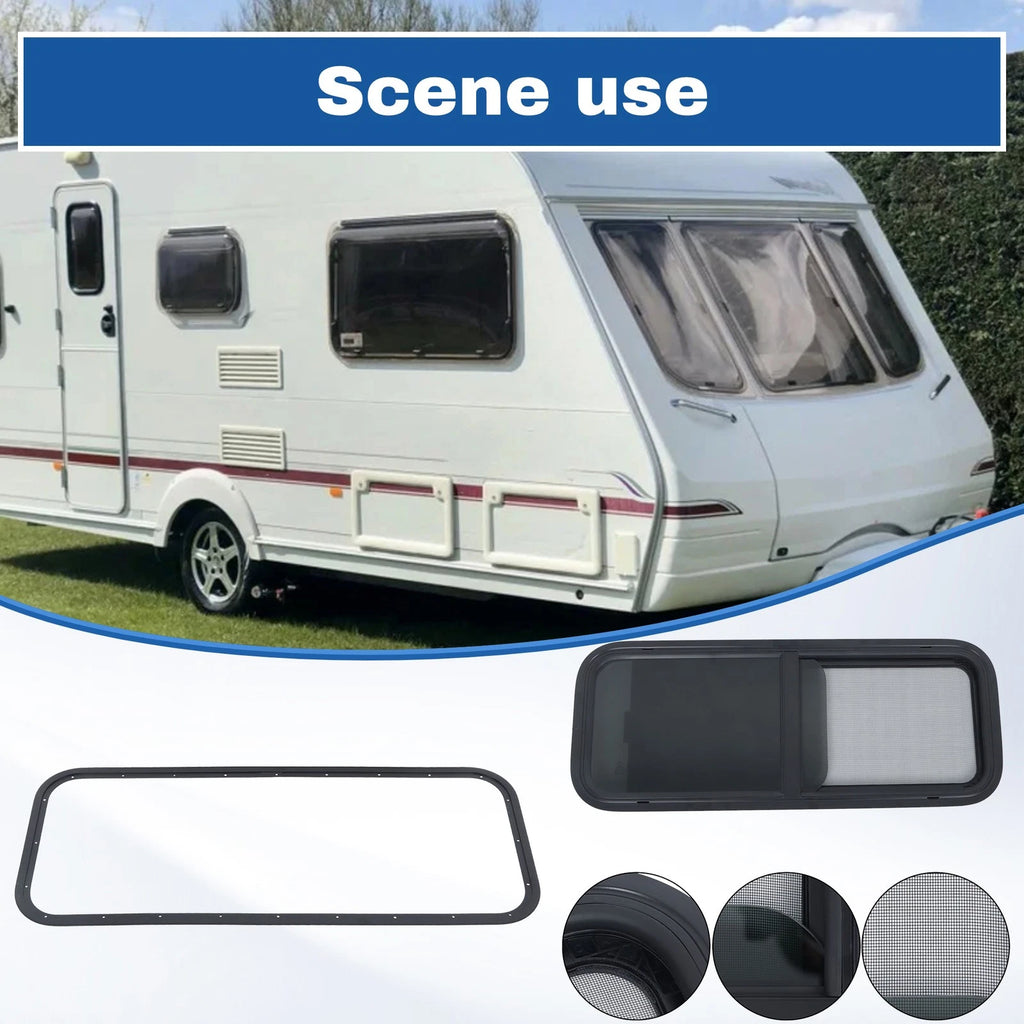36" x 15" Horizontal Slider RV Window for Cargo Trailer