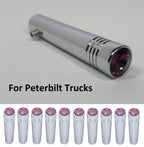 (10) Purple Toggle Switch Extension 2-1/4 in Chrome for Peterbilt (2012–2022)
