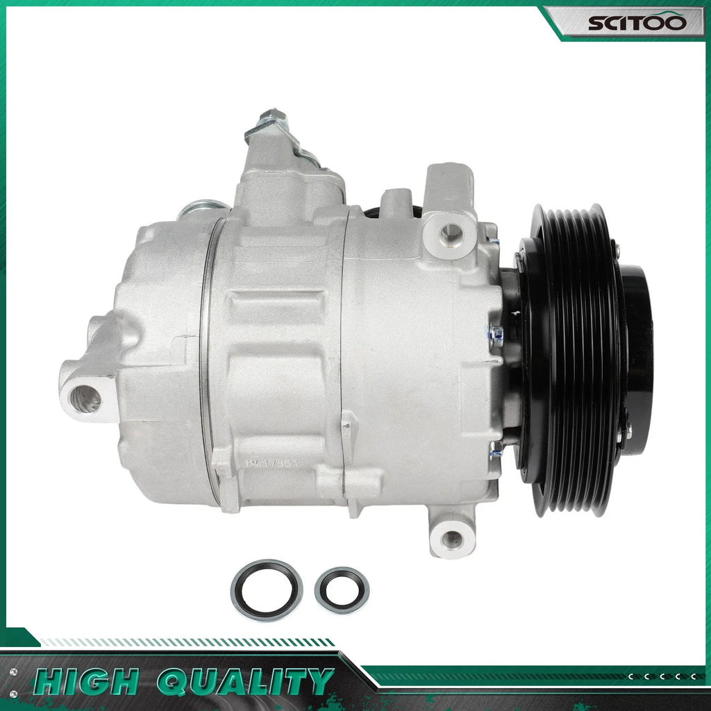A/C Compressor with Clutch for Buick Lucerne CX/CXL 3.8L (2006–2008)