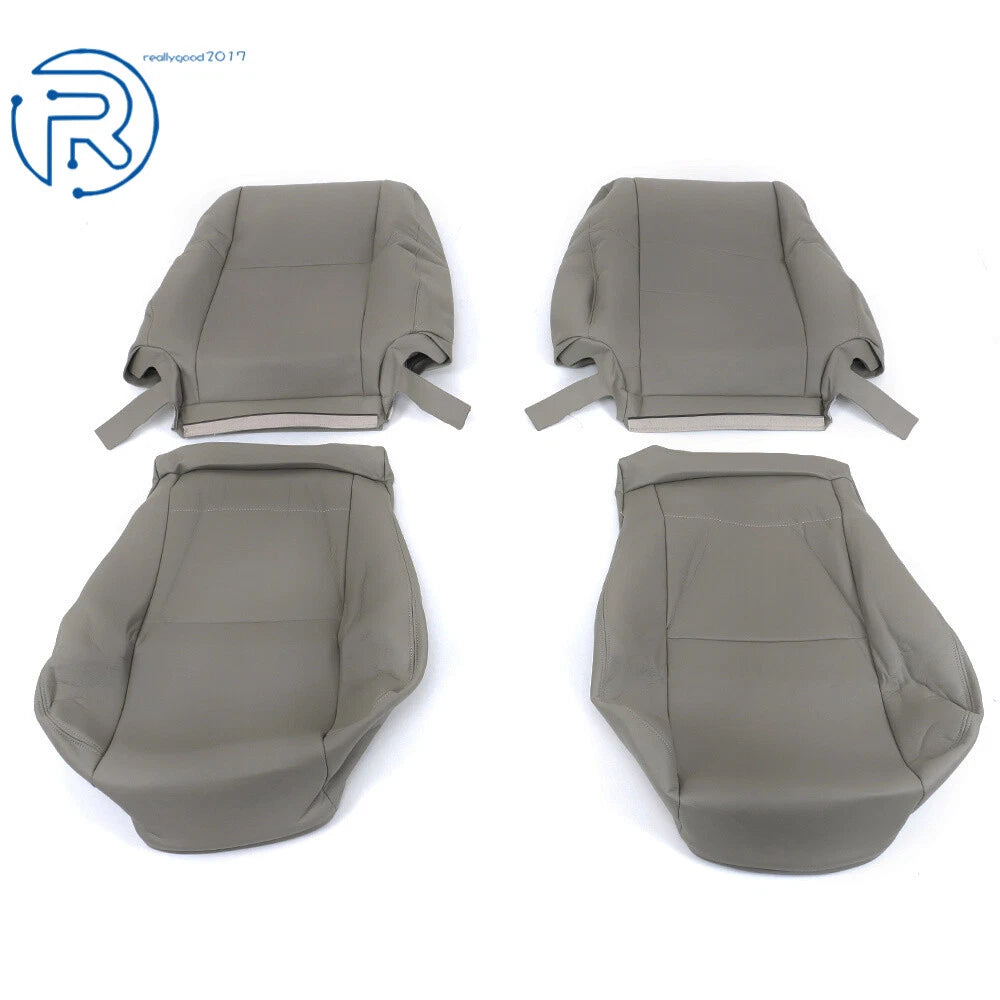 Set of 2 Seat Covers for Toyota Sequoia (2000-2007) Gray