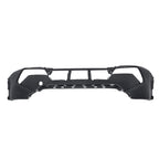 Front Bumper Cover for Nissan Rogue (2024) Black Plastic W/O Sensor Hole