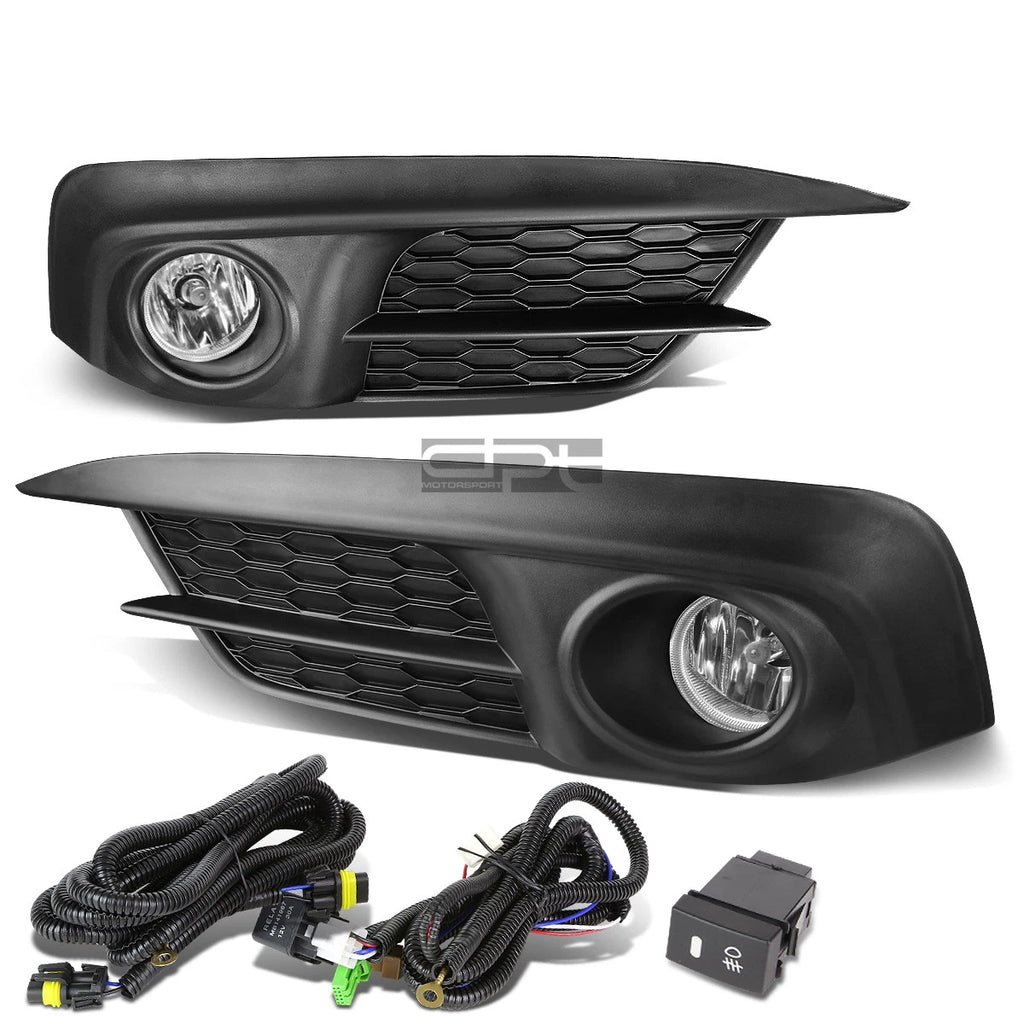 Chrome Fog Light Kit with Bezel & Switch for Honda Civic (2016–2023)