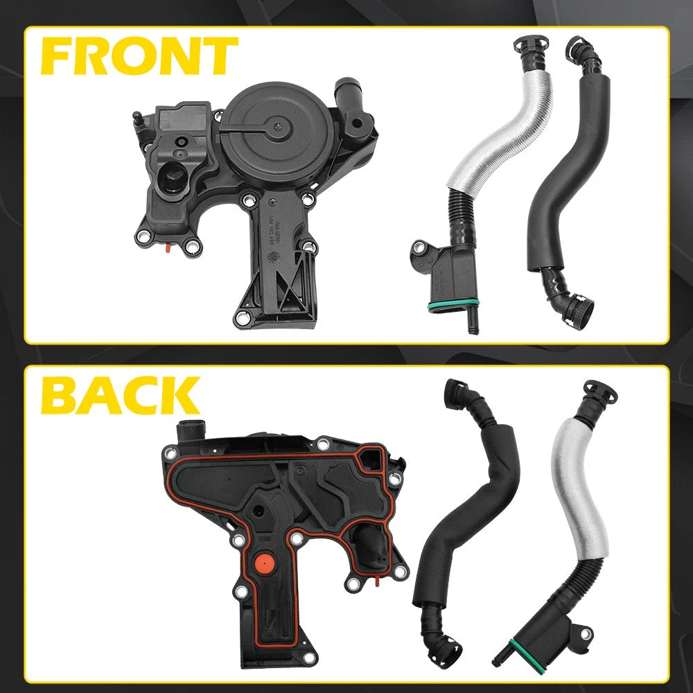 PCV Valve Oil Separator for Audi A3 A4 A5 A6 Q5 TT (2000-2023)