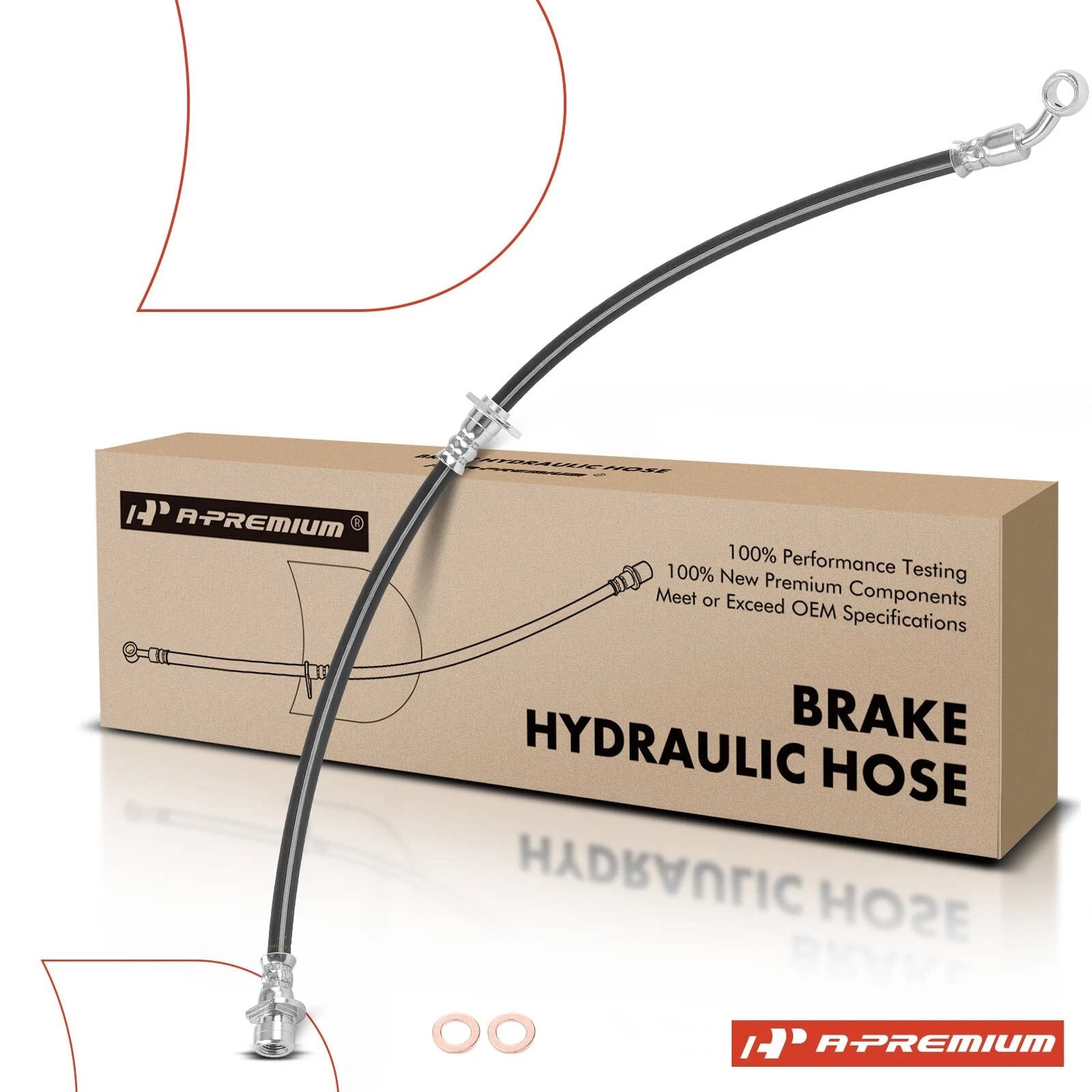 Front Driver Brake Hydraulic Hose for Honda HR-V (2016–2021)