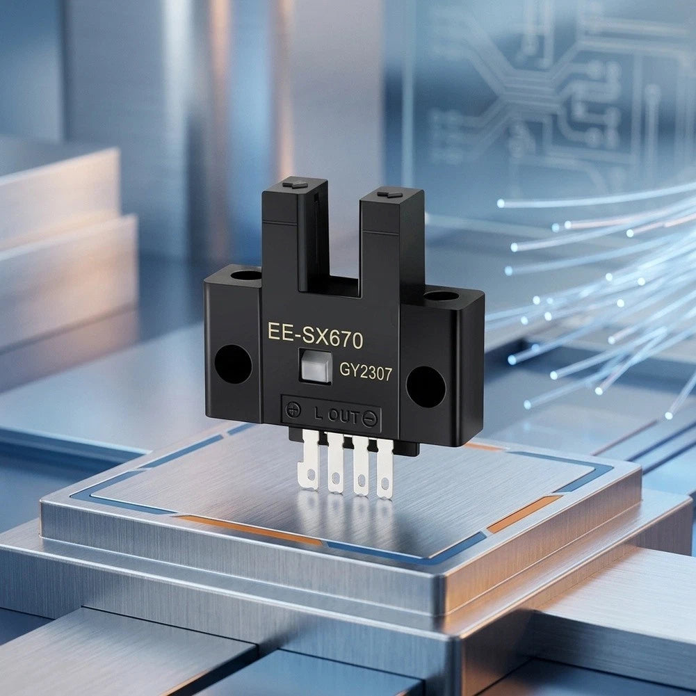 U Shape Photoelectric Limit Switch for Printing Equipment and Conveyors