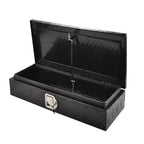 Toolbox for Pickup Trailer Truck Bed (35"x13"x6.4") Aluminum with Lock