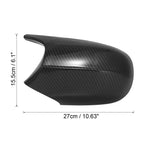 Carbon Fiber Rear View Mirror Cover Cap for BMW E90 E91 E92 LCI (2008–2013)