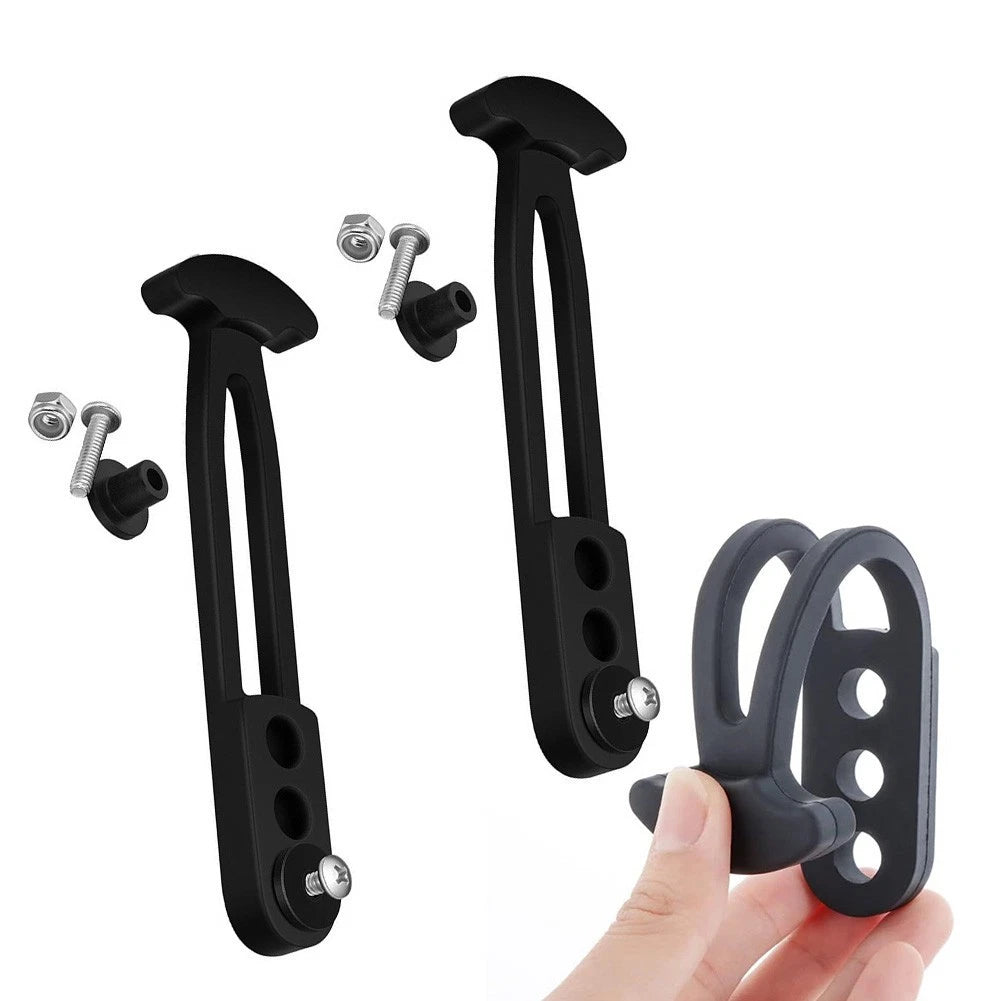 Set of 2 Rubber T Buckles for Ladder Extension and Outdoor Gear Binding