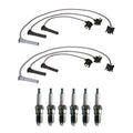 Denso Wire Set & 6 U-Groove Spark Plugs for Ford Mercury 4.0L V6