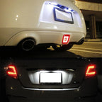 2PC White LED License Plate Light for Nissan 350Z G35 G37 Sentra 370Z GT-R