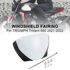 Windshield Fairing Deflector for Trident 660 (2021–2026) White