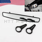 17" Rear View Race Mirror with 1.75" Clamp for Polaris RZR 800 XP 900 XP 1000