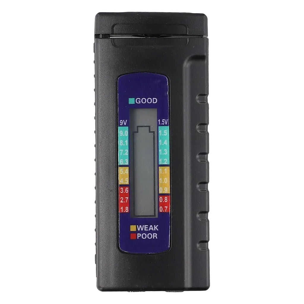 Battery Capacity Tester for 1 5V and 9V Batteries (LCD Level Indicator)