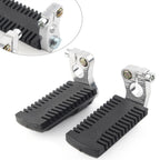 Foot Pegs Rest Pedals w/ Clamps for 43cc 47cc 49cc Pocket Dirt Bike (No Year)