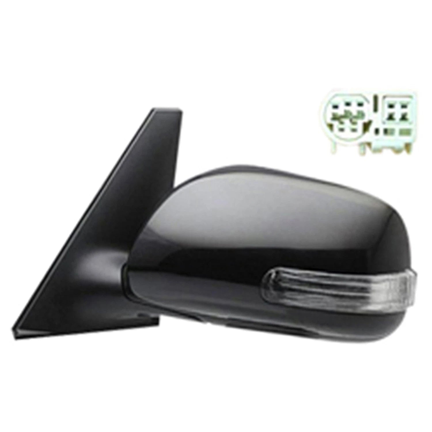 Replacement Ready to Paint Driver Side Power Door Mirror for Chevrolet Tahoe (2015–2020)