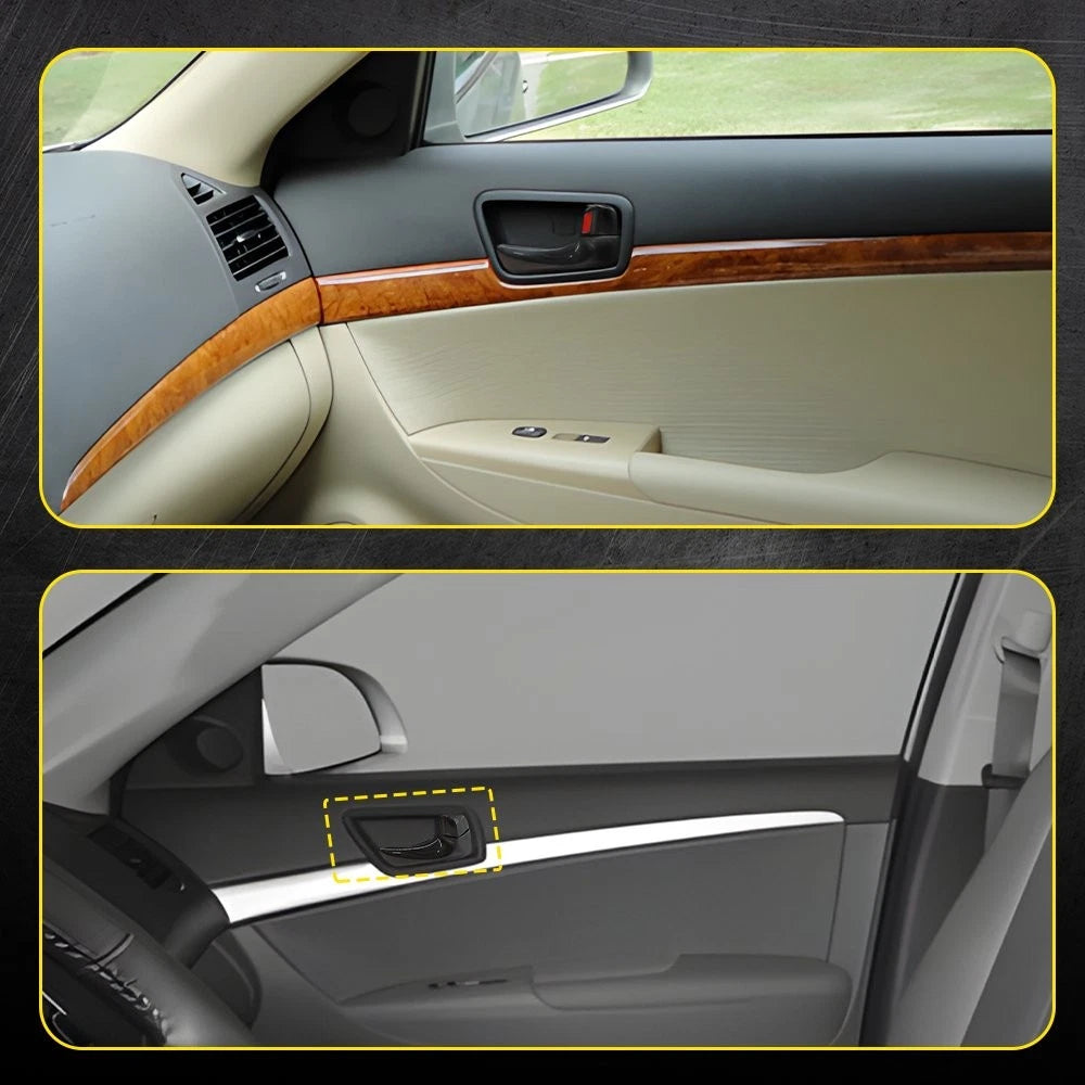 Interior Door Handle for Hyundai Sonata (2008–2010) Front Right Black
