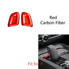 Carbon Fiber Shift Knob Cover for Volvo XC60 (2022–2026)